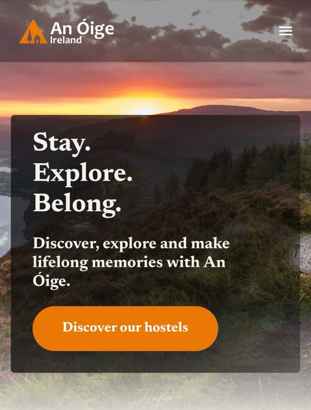 Our new website is live ! We love it 💚Check it out , Browse. Explore.Plan. Bookwww.anoige.ie#hostels #hostellingireland #wicklow #donegal